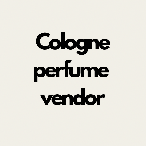 Cologne / perfume vendor